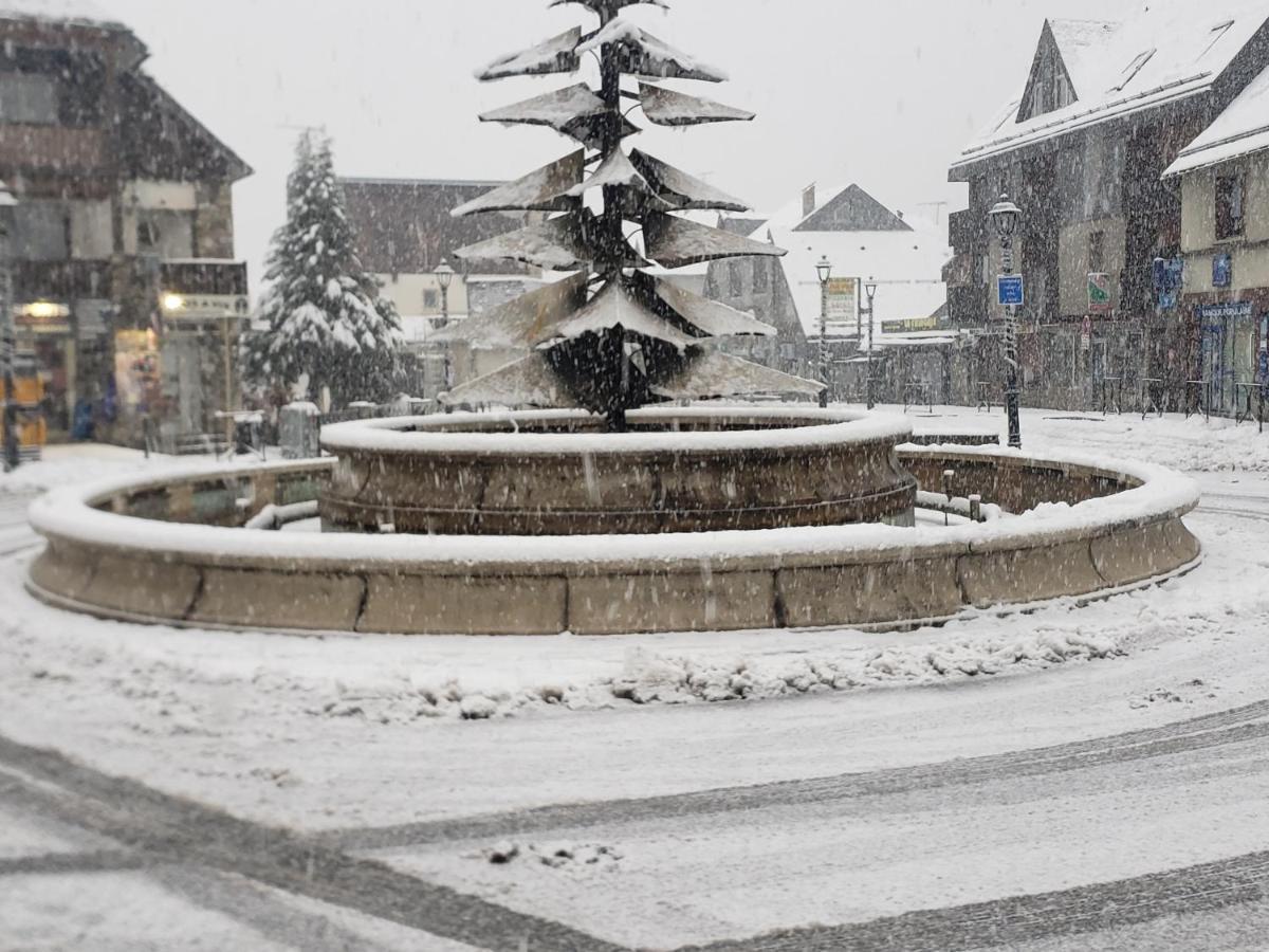 Studio St Lary Village-Vue Montagne. Saint-Lary-Soulan Exteriér fotografie